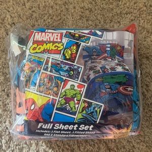 Never used Marvel comics Full sheet set